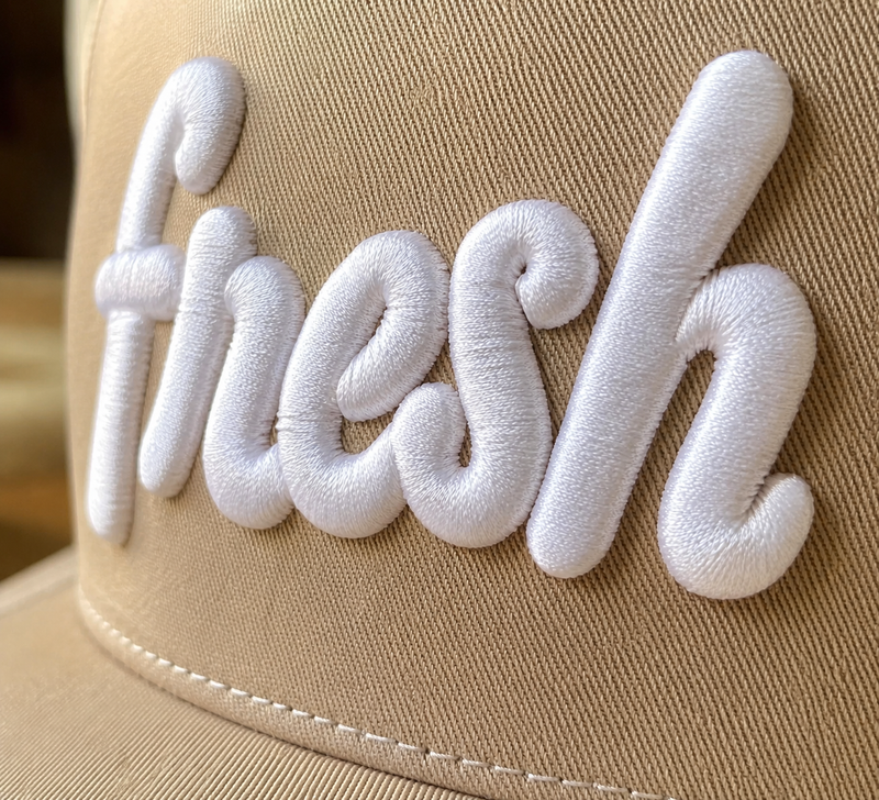 3D Puff Embroidery