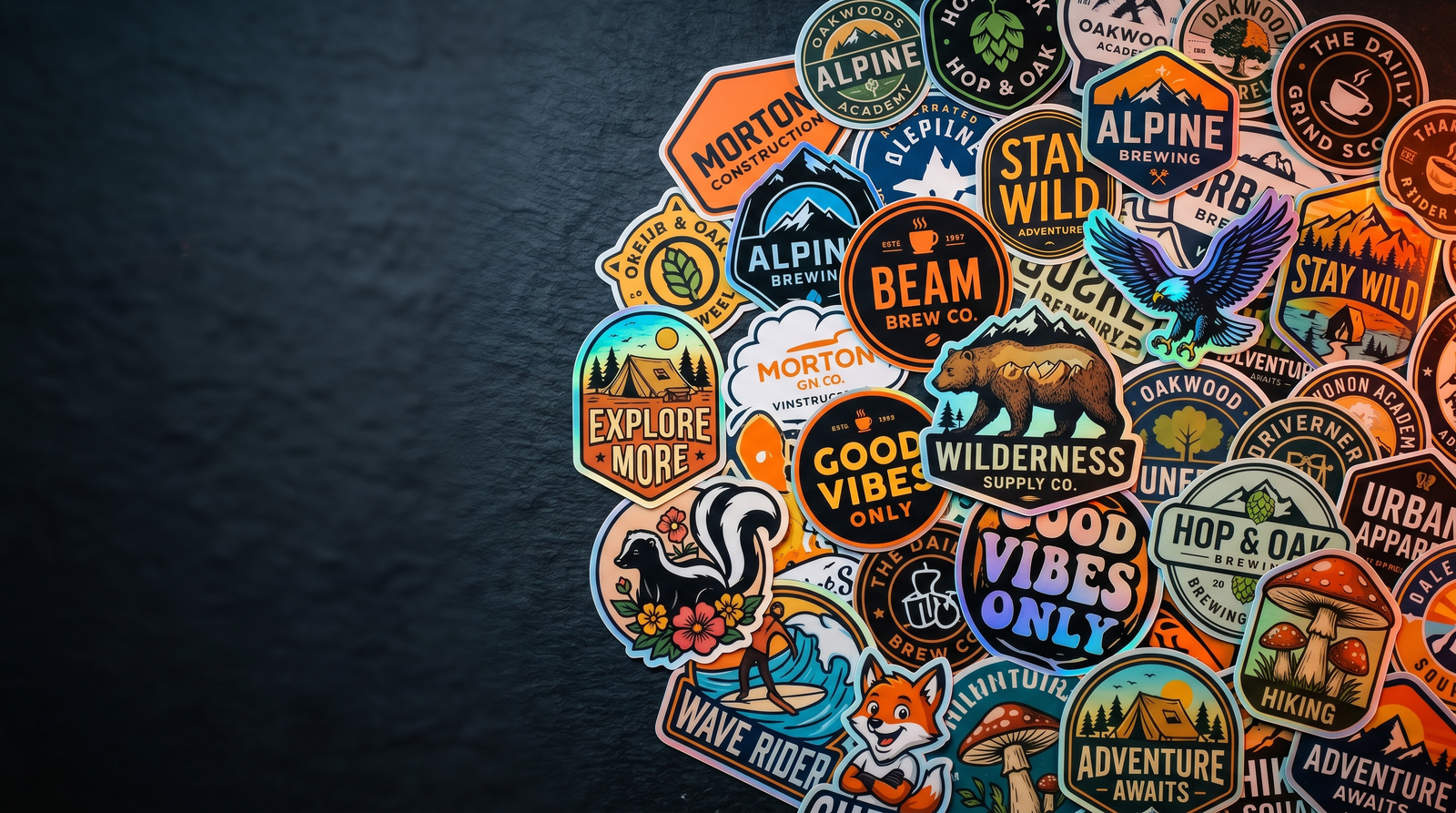 Custom Vinyl Stickers
Printed in Roseville, CA
