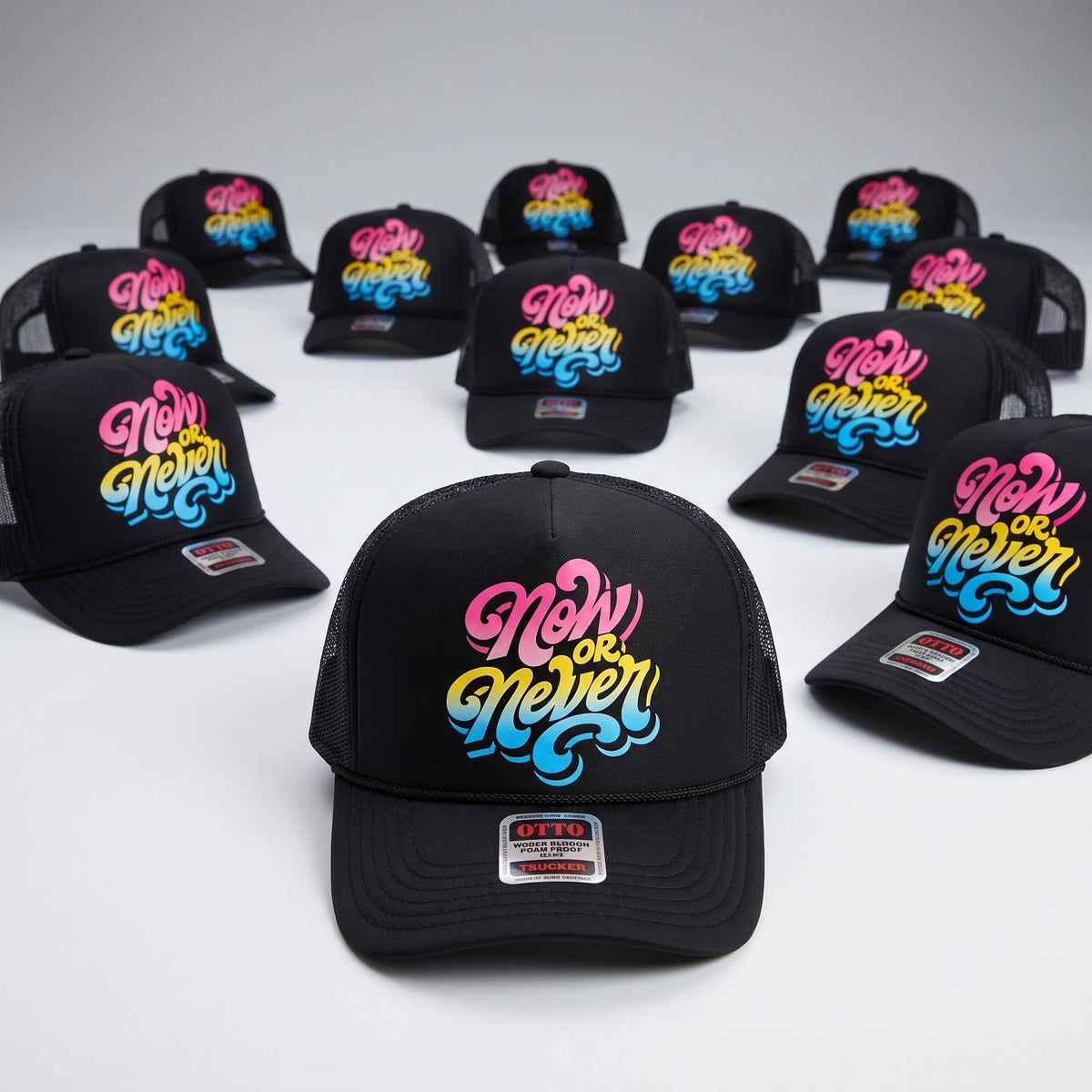 50 Full Color Trucker Hats